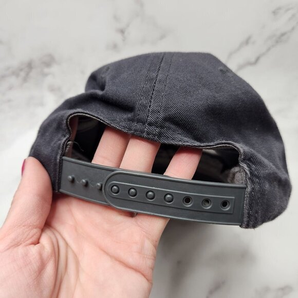 Samuel Adams Grey Logo Baseball Hat Cap Adjustable Snapback 100% Cotton OS - Picture 3 of 5